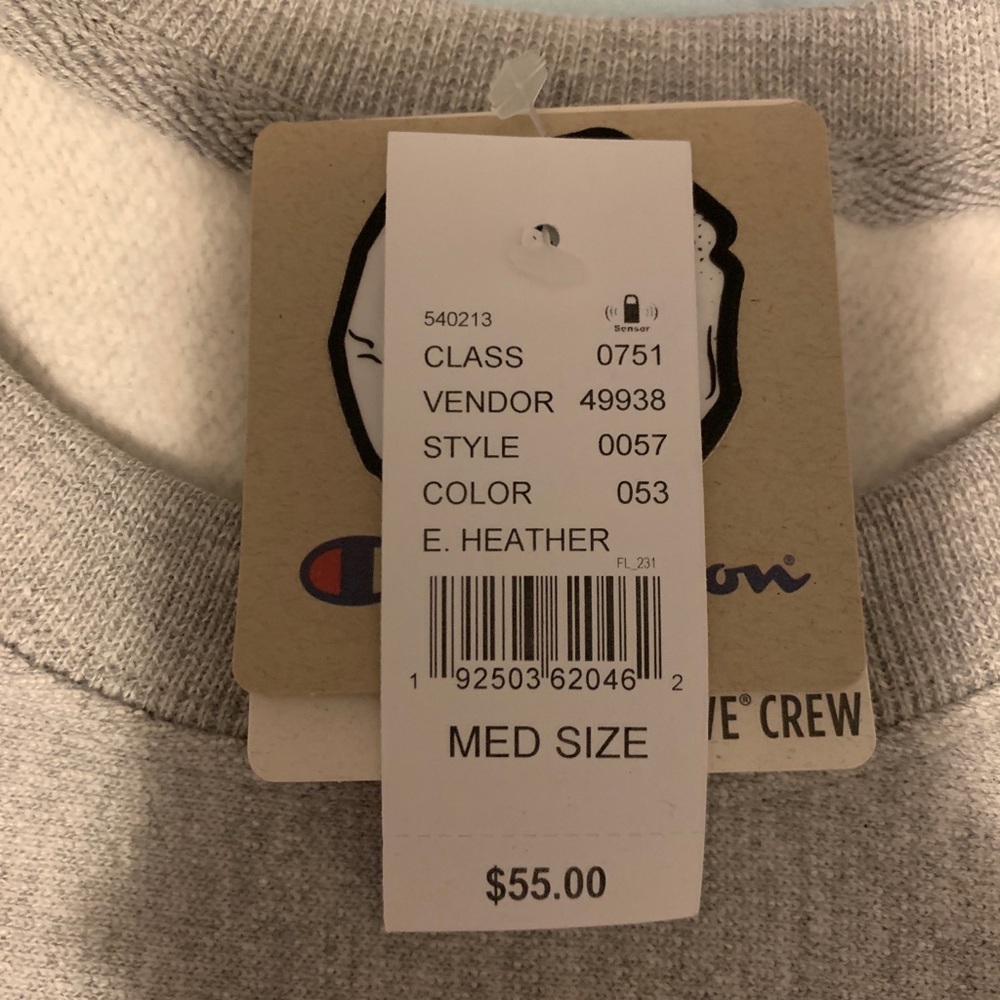 Champion sweatshirt, new w/tags